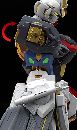 몸통, 허리 부분의 가동 기믹