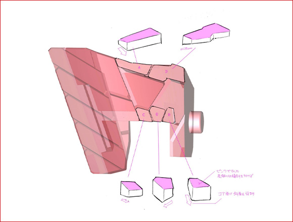 사이코 프레임：조형과 기믹의 추구