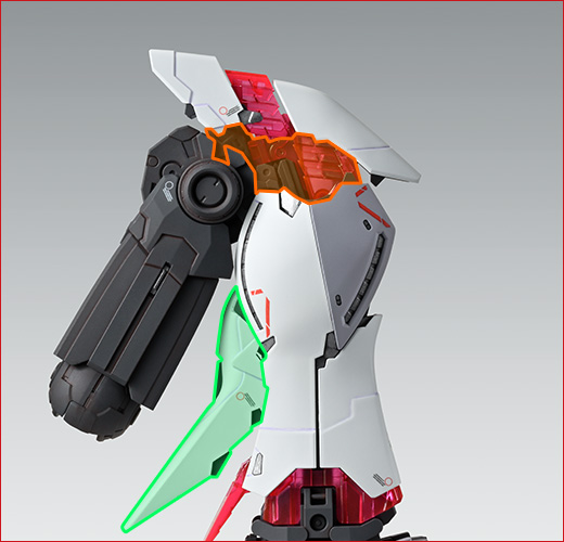 링크 기구를 통해 디자인을 해치지 않고 가동 범위를 확보