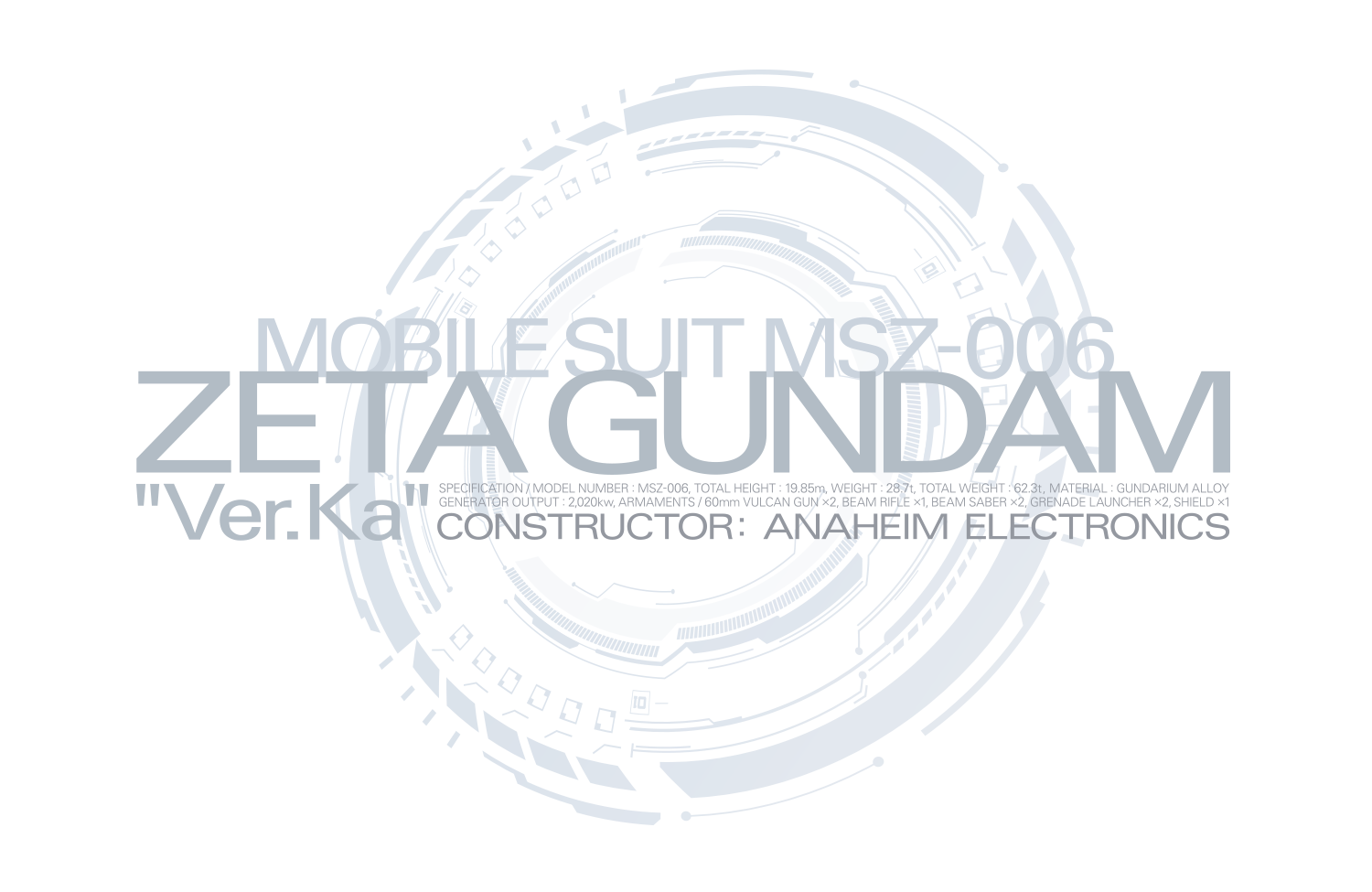 MG 1/100 제타 건담 Ver.Ka