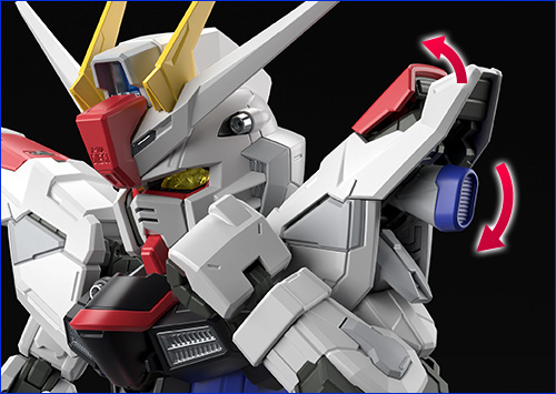 프라모델 오리지널의 슬러스터 연동 기믹