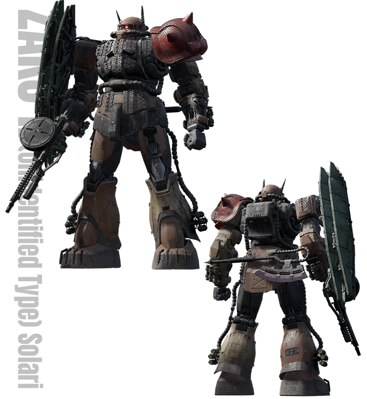     무식별형 자쿠Ⅱ F형(솔라리 탑승기)
